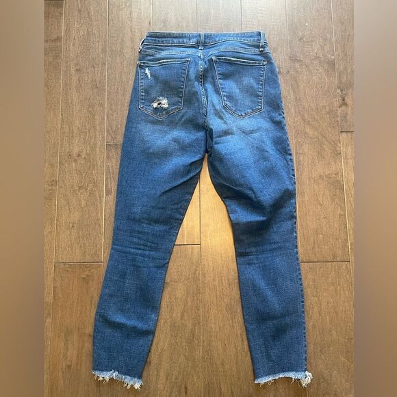 Abercrombie & Fitch Blue High Rise Super Skinny Ankle - Curve Love 29/8R - Picture 5 of 5
